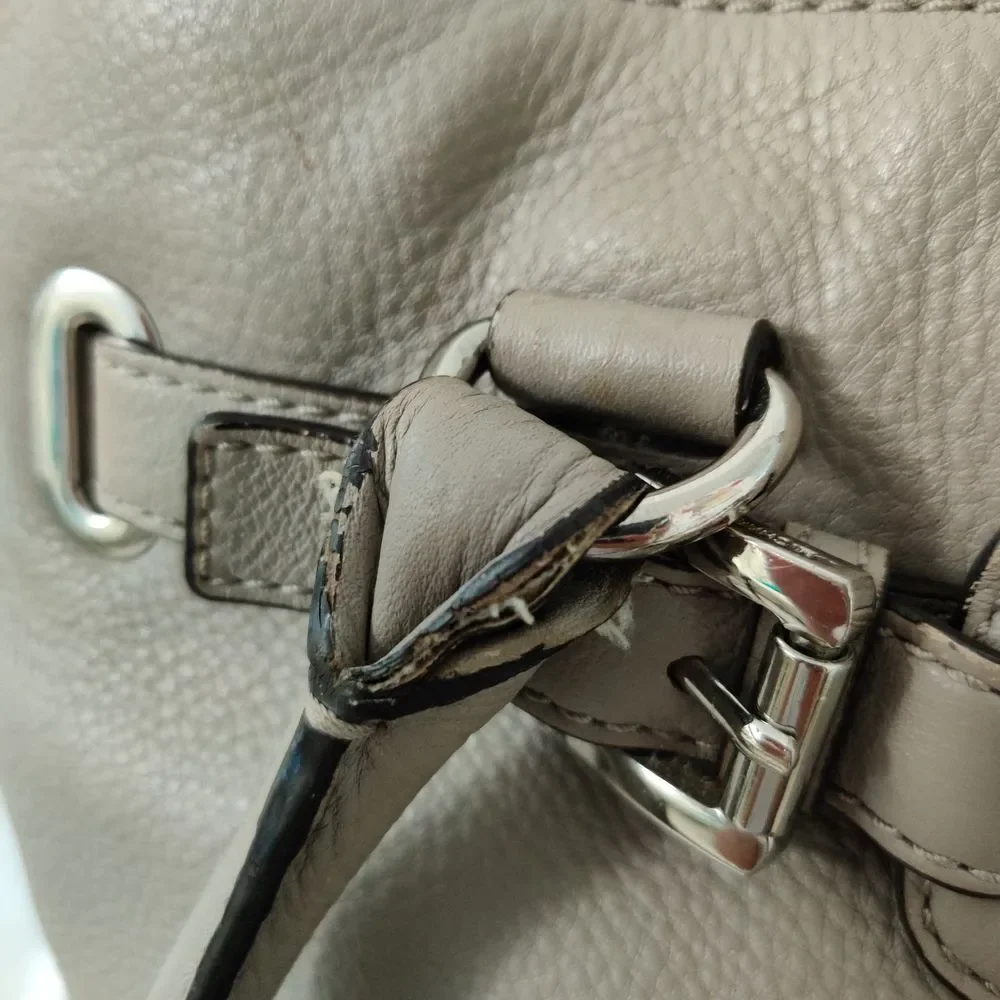 michael kors hamilton satchel gray